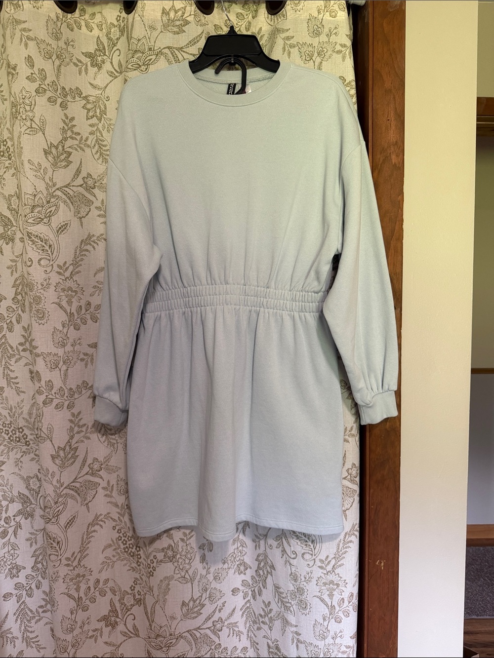 Divided Light Blue Long-Sleeve Mini Dress - Sweatshirt dress